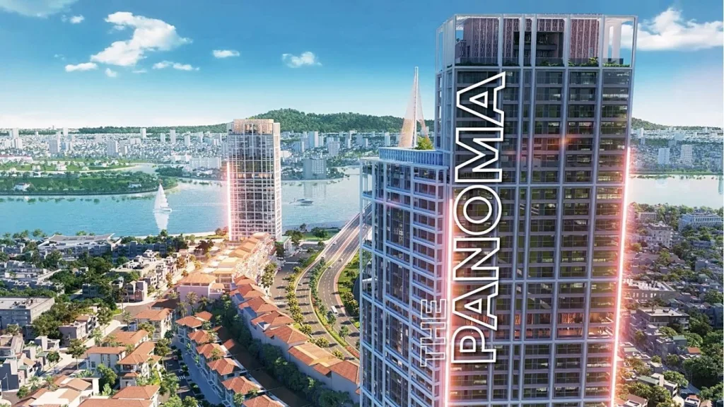 Phối cảnh 3D nội thất căn hộ Panoma 1 Đà Nẵng phong cách Japandi